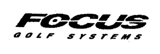 FOCUS GOLF SYSTEMS logo