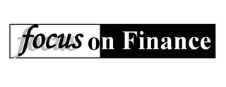 FOCUS ON FINANCE logo