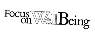 FOCUS ON WELLBEING logo
