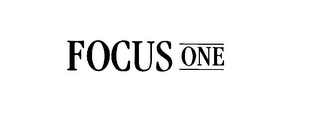 FOCUS ONE logo