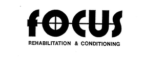 FOCUS REHABILITATION & CONDITIONING logo