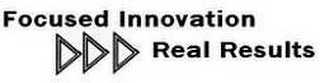 FOCUSED INNOVATION REAL RESULTS logo