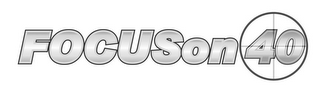 FOCUSON40 logo