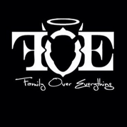 FOE FAMILY OVER EVERYTHING logo