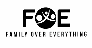 FOE FAMILY OVER EVERYTHING logo