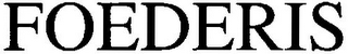 FOEDERIS logo