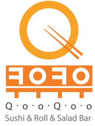 FOFO Q · O · O · Q · O · O SUSHI & ROLL & SALAD BAR logo