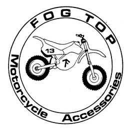 FOG TOP MOTORCYCLE ACCESSORIES 13 logo
