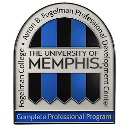 FOGELMAN COLLEGE · AVRON B. FOGELMAN PROFESSIONAL DEVELOPMENT CENTER · COMPLETE PROFESSIONAL PROGRAM logo