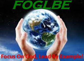 FOGLBE FOCUS ON GOD, LEAD BY EXAMPLE! logo