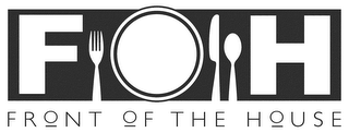 FOH FRONT OF THE HOUSE logo