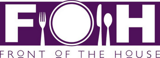 FOH FRONT OF THE HOUSE logo