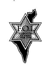 F.O.I. CELEBRATING 60 YEARS 1938-1998 logo