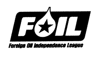 FOIL FOREIGN OIL INDEPENDENCE LEAGUE logo