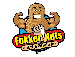 FOKKEN NUTS EAT THE WHOLE JAR logo