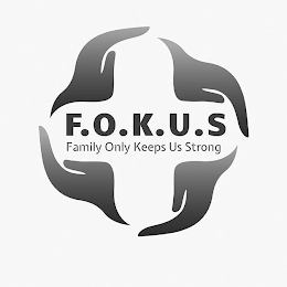 F.O.K.U.S FAMILY ONLY KEEPS US STRONG logo