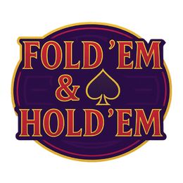 FOLD 'EM & HOLD'EM logo