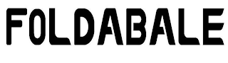 FOLDABALE logo