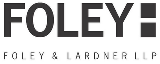 FOLEY: FOLEY & LARDNER LLP logo