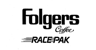 FOLGERS COFFEE RACE PAK logo