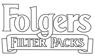 FOLGERS FILTER PACKS logo