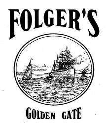 FOLGER'S GOLDEN GATE logo