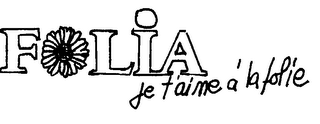 FOLIA DE TAIME A LA TOLIE logo