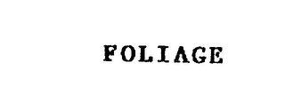 FOLIAGE logo