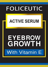 FOLICEUTIC ACTIVE SERUM EYEBROW GROWTH WITH VITAMIN E logo