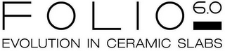 FOLIO 6.0 EVOLUTION IN CERAMIC SLABS logo