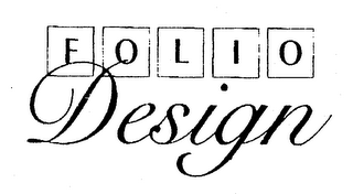FOLIO DESIGN logo