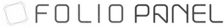 FOLIO PANEL logo