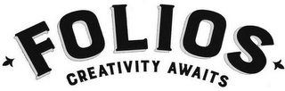 FOLIOS CREATIVITY AWAITS logo