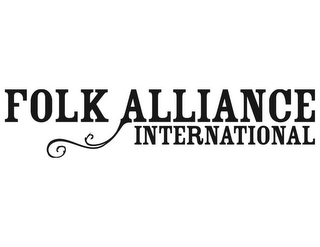 FOLK ALLIANCE INTERNATIONAL logo