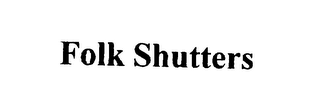FOLK SHUTTERS logo