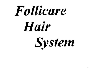 FOLLICARE HAIR SYSTEM logo