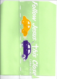 FOLLOW JESUS THIS CLOSE LUKE 10:42 logo