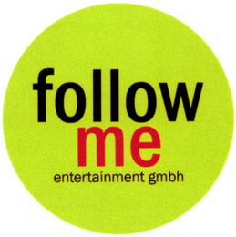 FOLLOW ME ENTERTAINMENT GMBH logo