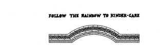 FOLLOW THE RAINBOW TO KINDER-CARE logo
