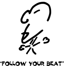 "FOLLOW YOUR BEAT" logo