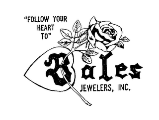 "FOLLOW YOUR HEART TO" BALES JEWELERS, INC. logo
