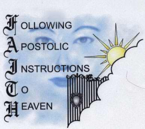FOLLOWING APOSTOLIC INSTRUCTIONS TO HEAVEN logo
