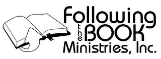 FOLLOWING THE BOOK MINISTRIES, INC. logo