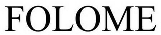 FOLOME logo