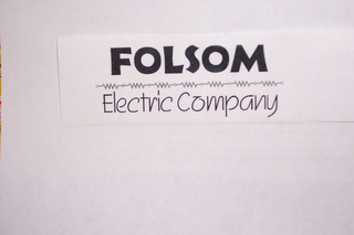 FOLSOM ELECTRIC COMPANY logo