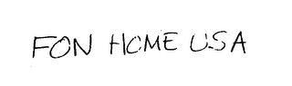 FON HOME USA logo