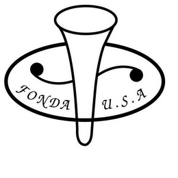 FONDA U. S. A logo
