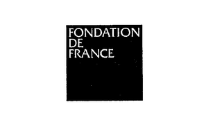 FONDATION DE FRANCE logo