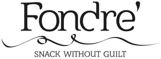 FONDRE' SNACK WITHOUT GUILT logo