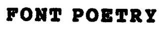 FONT POETRY logo